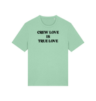 Paul Van Dyk Crew Love is True Love slogan unisex light t shirt-Paul Van Dyk-Essential Republik