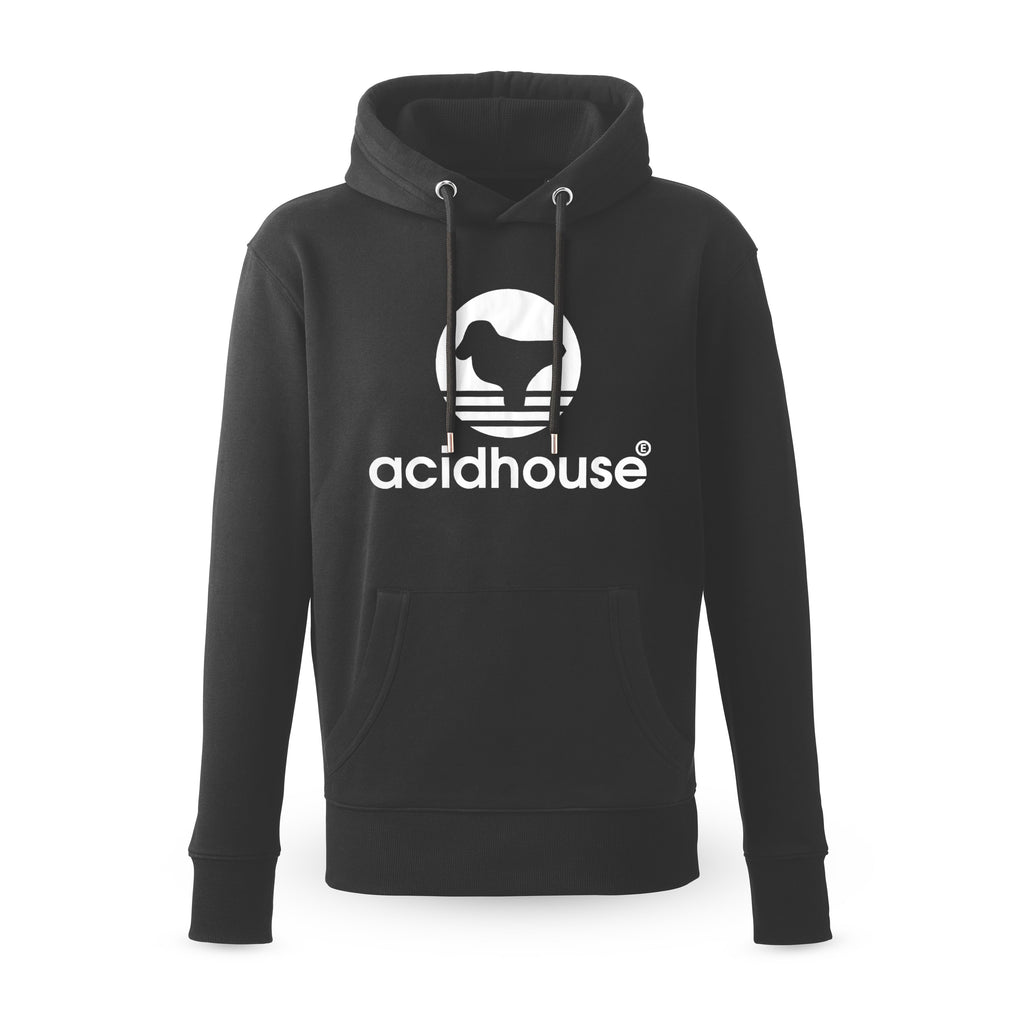 Acid House Sportswear Hoodie / Black-Future Past-Essential Republik