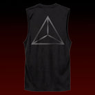 Adam Beyer Explorer prism print raw edge vest in black Bundle Item-Pre Sale-Essential Republik