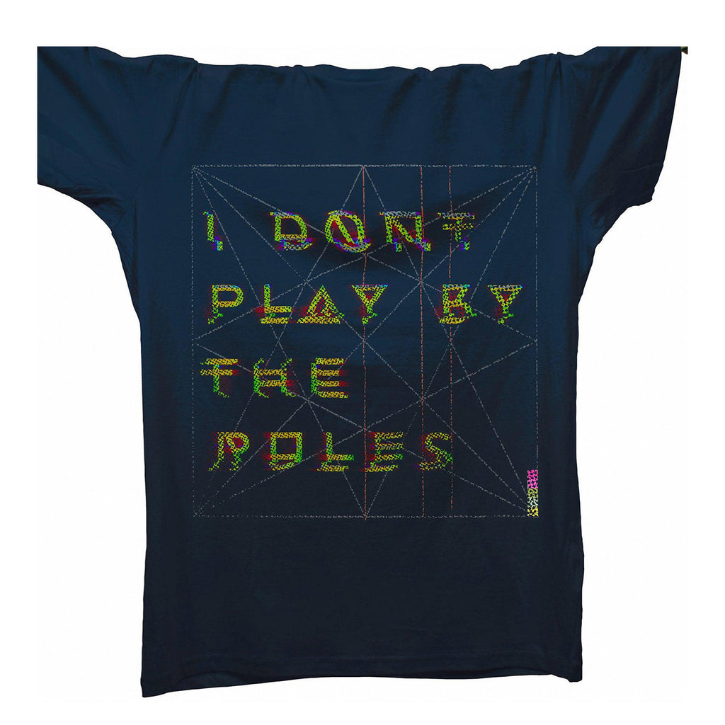 I Don't Play By The Rules T-Shirt / Navy-Robot Rave-Essential Republik