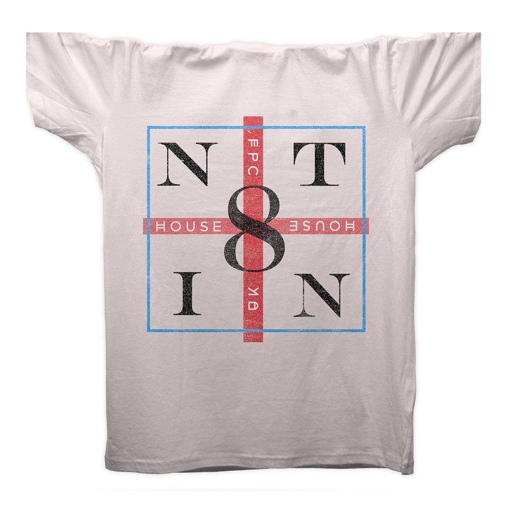 House Nation T-Shirt / Cream-Robot Rave-Essential Republik