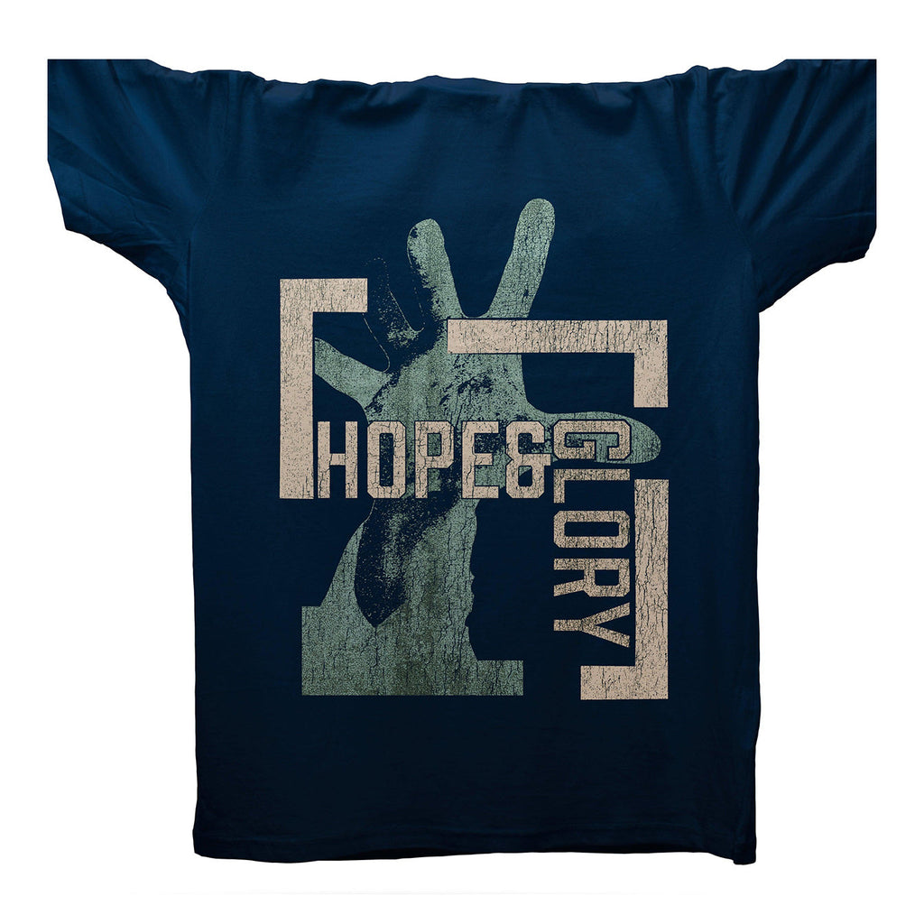 Hope & Glory Futurista T-Shirt / Navy-Robot Rave-Essential Republik