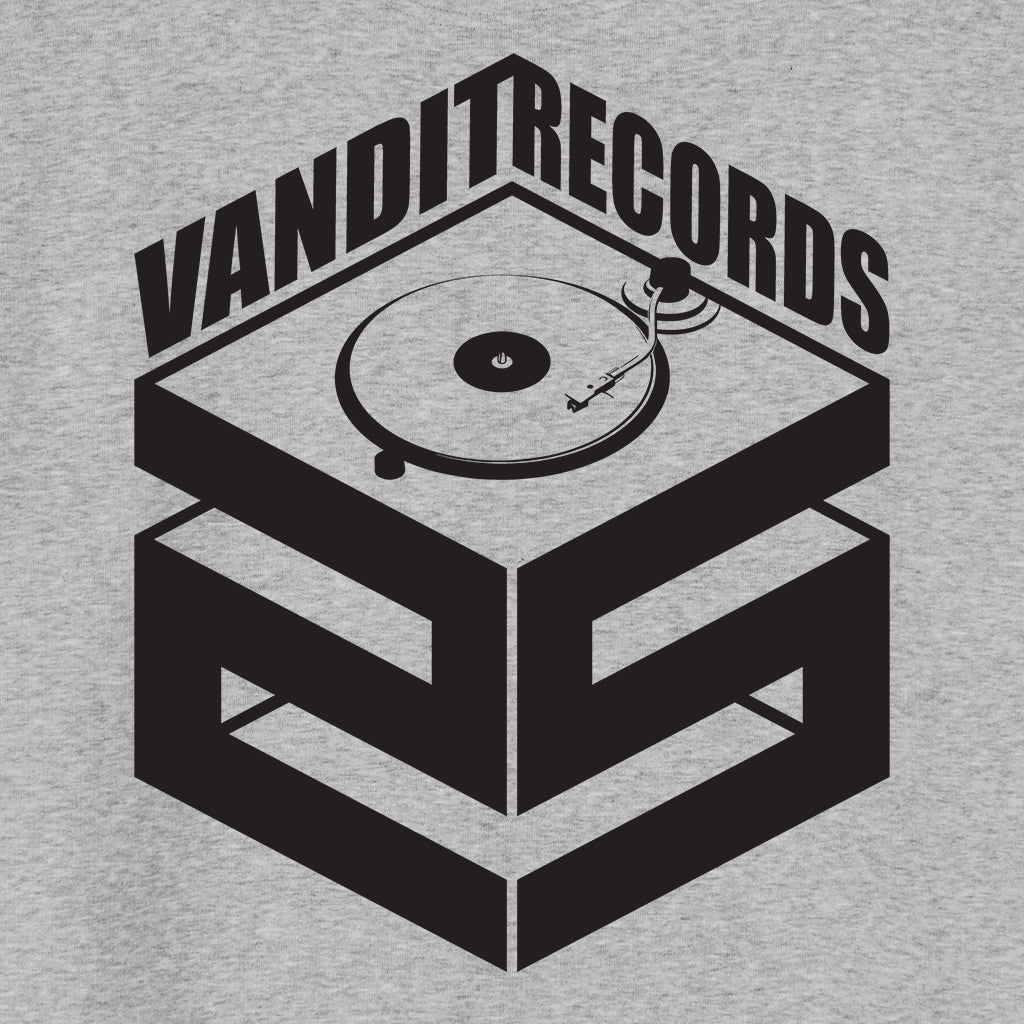 VANDIT Records 25 Years Turntable Unisex Cruiser Iconic Hoodie-Paul van Dyk-Essential Republik