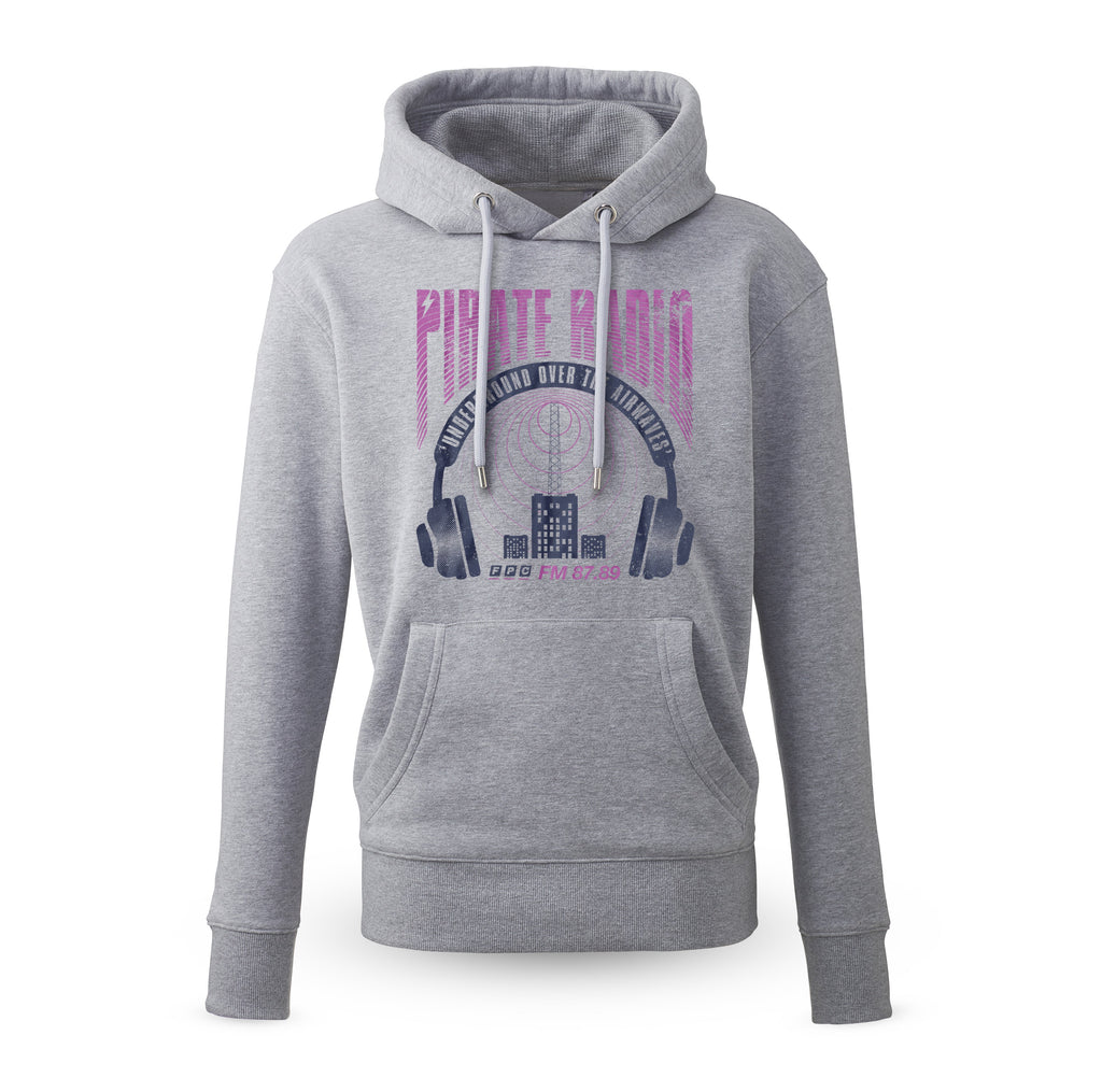 Pirate Radio Heavyweight Hoodie-Future Past-Essential Republik