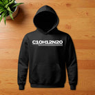 Joris Voorn Serotonin pure joy print pullover hoodie in black-Joris Voorn-Essential Republik