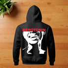 Joris Voorn Serotonin pure joy print pullover hoodie in black-Joris Voorn-Essential Republik