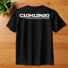 Joris Voorn Serotonin smile front print oversized t shirt in black-Joris Voorn-Essential Republik