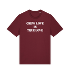 Paul Van Dyk Crew Love is True Love slogan unisex dark t shirt-Paul Van Dyk-Essential Republik