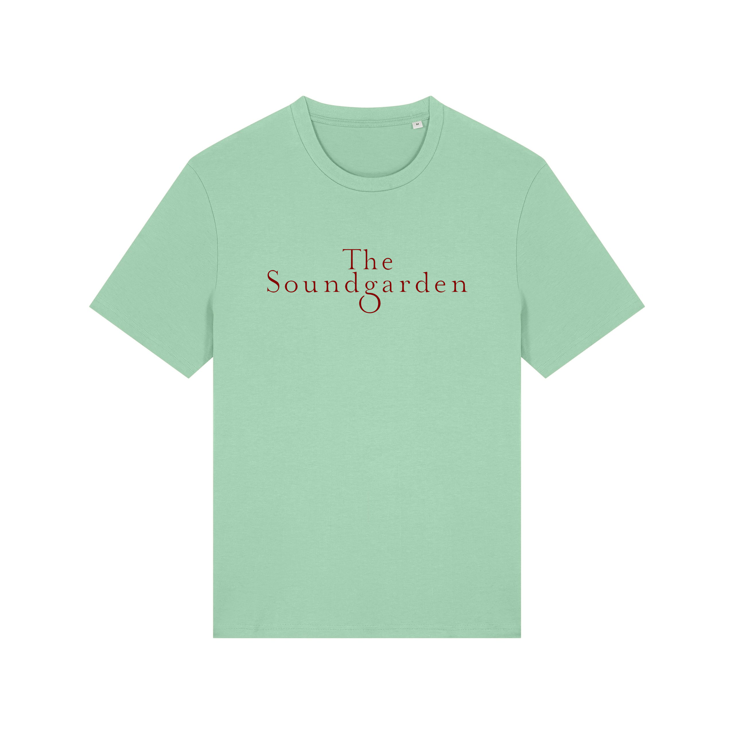 The Soundgarden Logo Print Unisex Organic Green T Shirt-The Soundgarden-Essential Republik