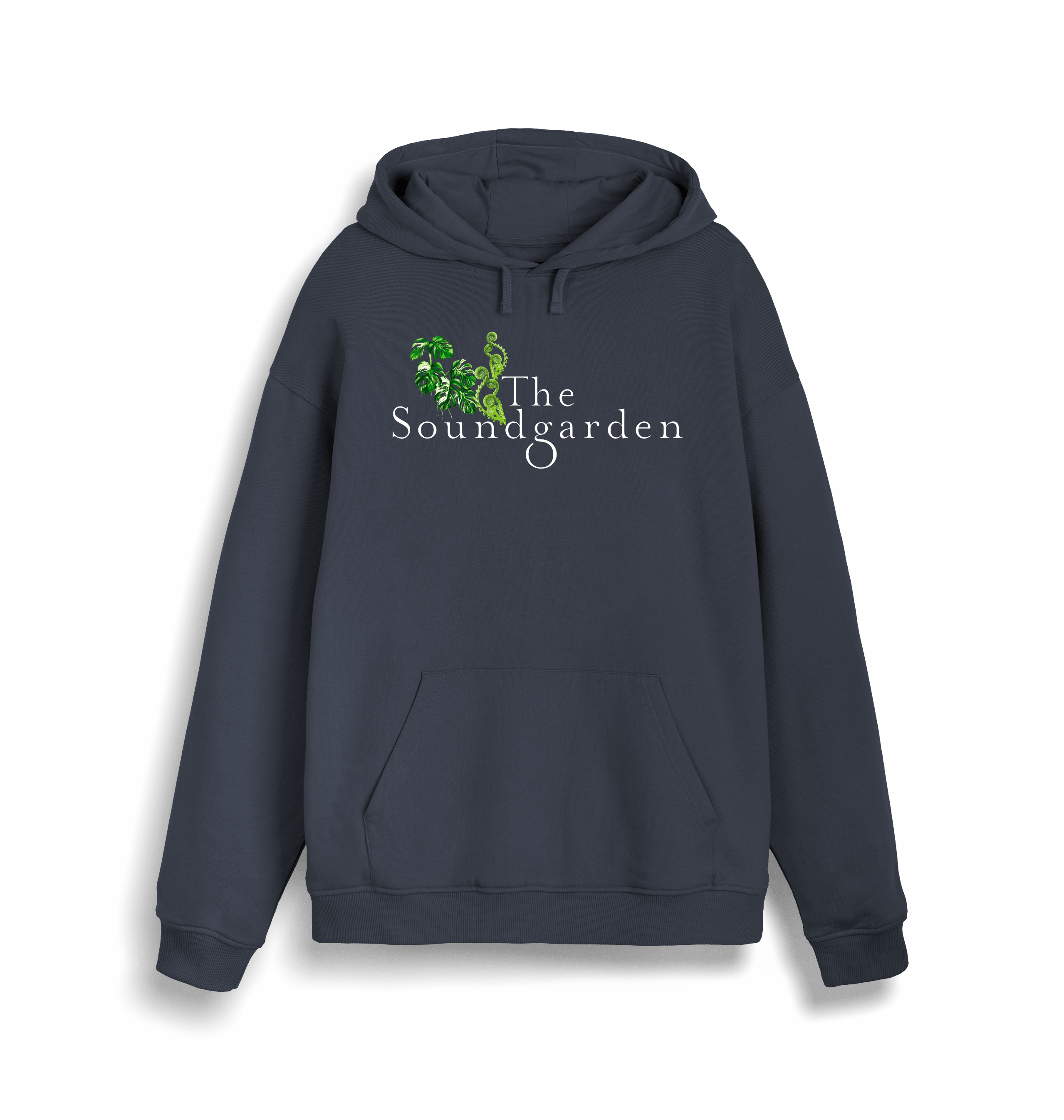 The Soundgarden Foliage Logo Print Unisex Hoodie-The Soundgarden-Essential Republik