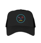 LNOE Colours blue trucker cap in black-LNOE-Essential Republik