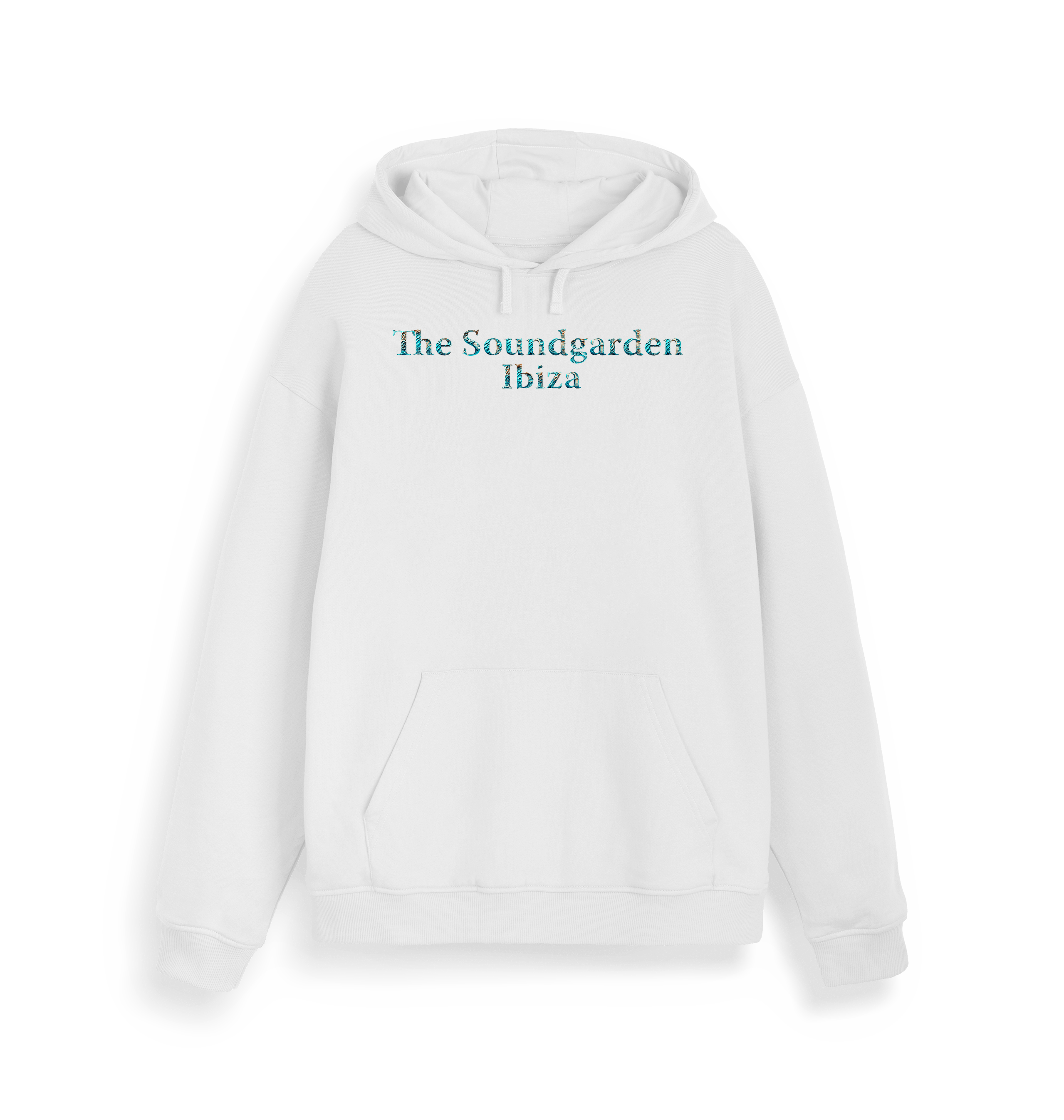 The Soundgarden Ibiza Logo Print Unisex Hoodie-The Soundgarden-Essential Republik