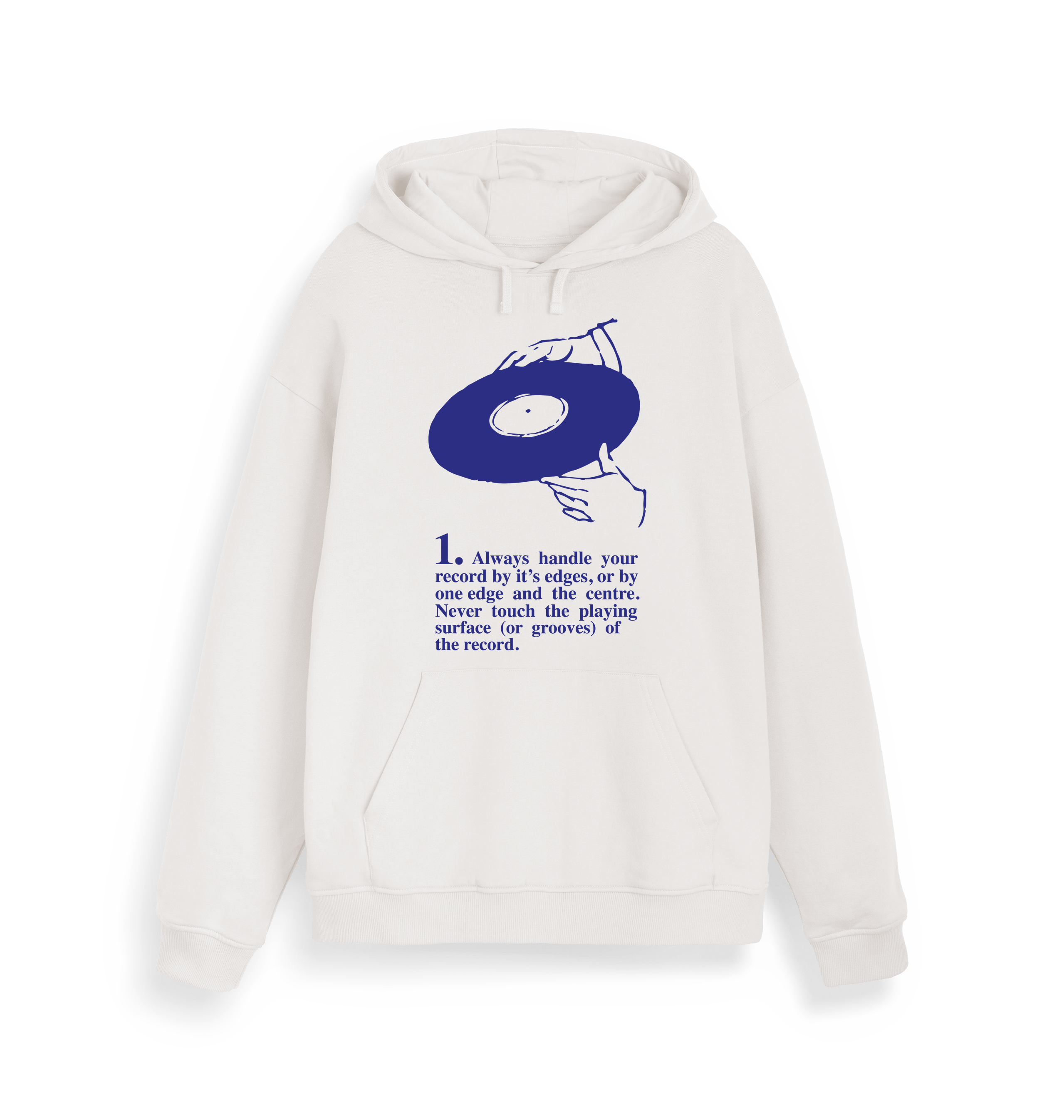 Blood & Sweat Vinyl Advice Unisex Hoodie-Essential Republik-Essential Republik