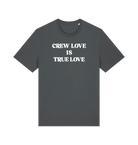 Paul Van Dyk Crew Love is True Love slogan unisex dark t shirt-Paul Van Dyk-Essential Republik