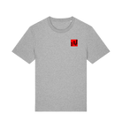 Heather Grey Printed T-shirt Front