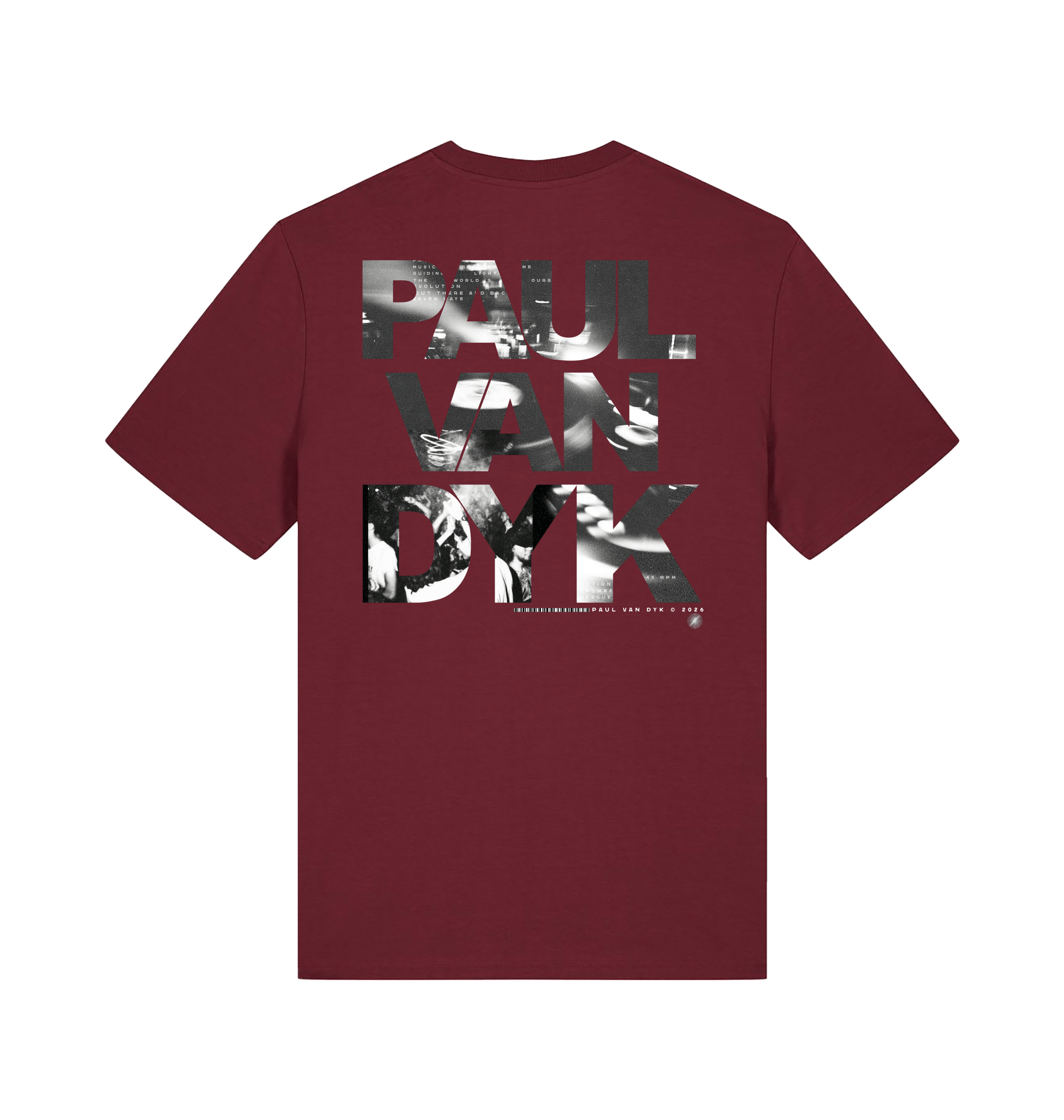 Paul Van Dyk logo unisex dark t shirt-Essential Republik-Essential Republik