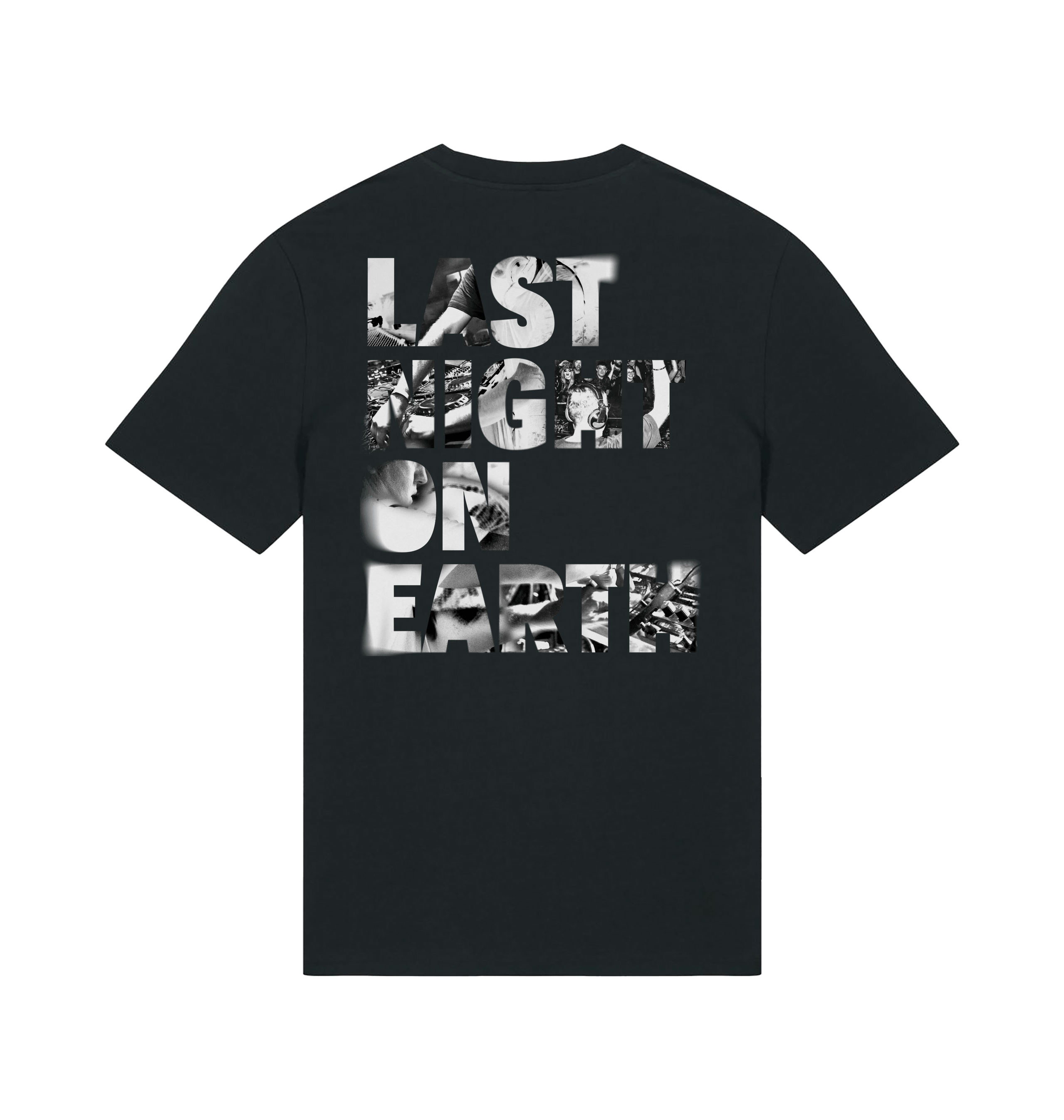 LNOE print t shirt in black-LNOE-Essential Republik