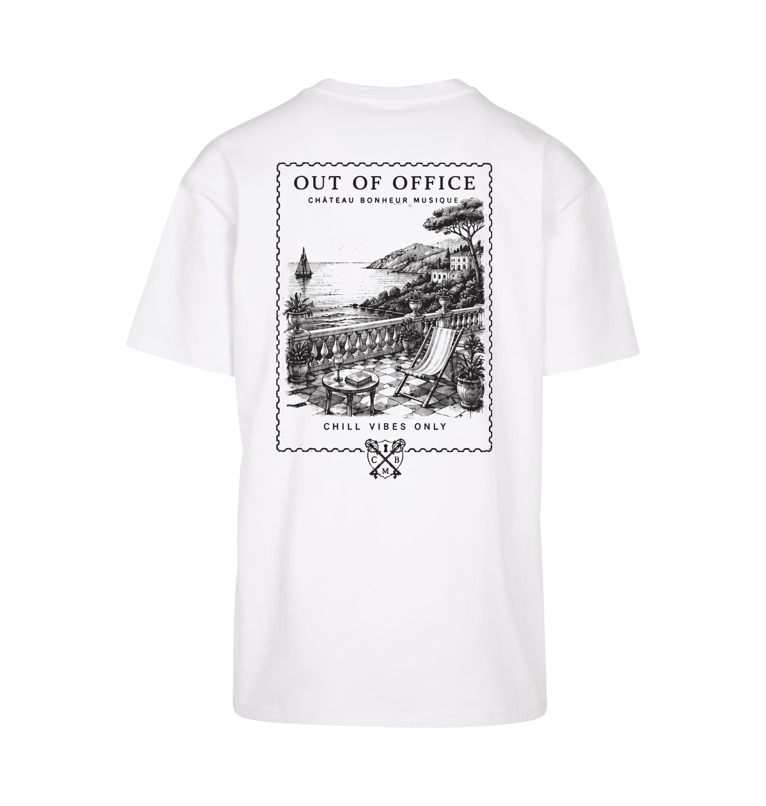 Paul Van Dyk Out Of Office Terrace oversized t shirt-Paul Van Dyk-Essential Republik