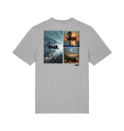 Heather Grey Printed T-shirt Back