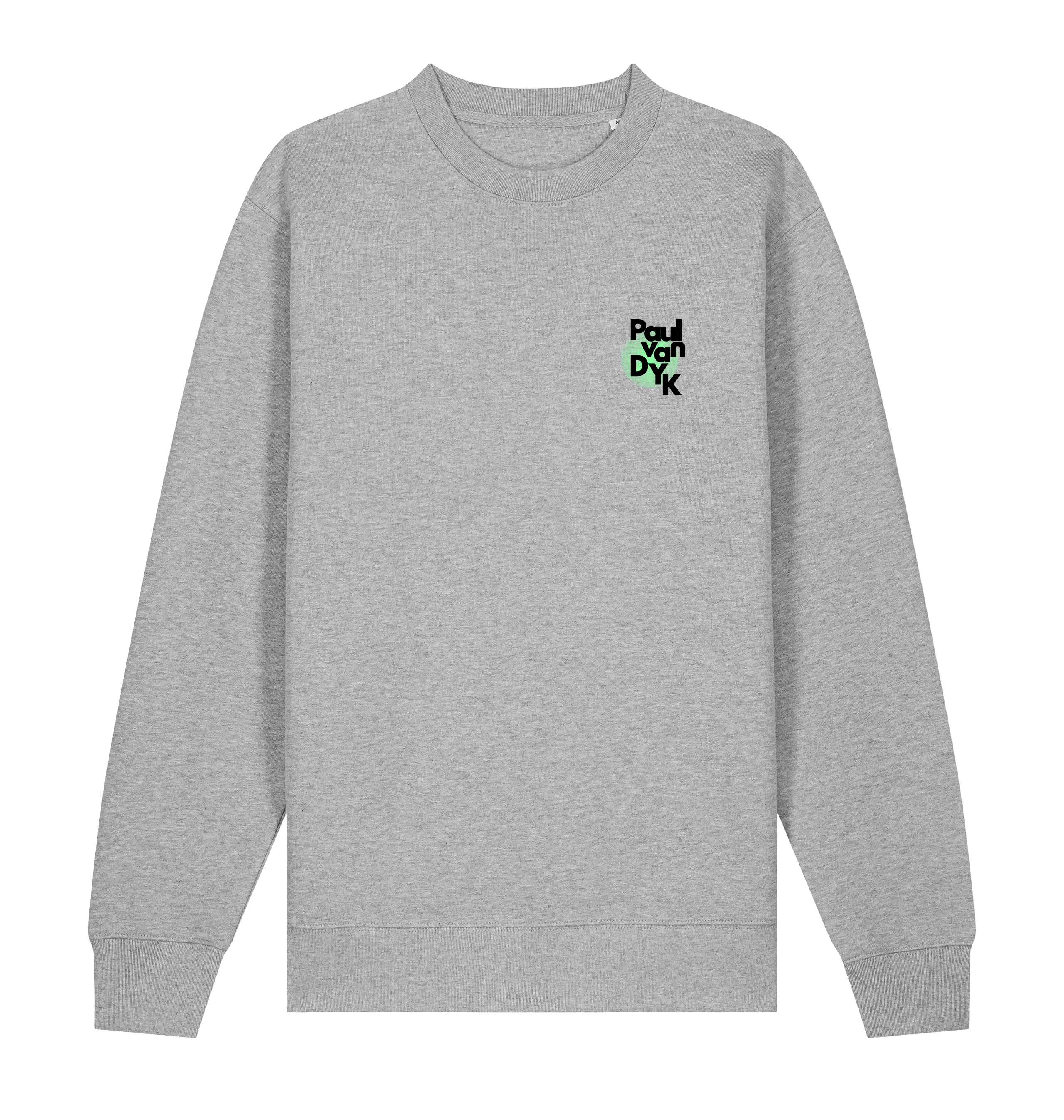 Paul Van Dyk mixed text unisex sweatshirt in grey-Essential Republik-Essential Republik