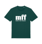 MFF logo unisex t shirt in green-Music For Freaks-Essential Republik