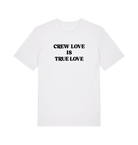 Paul Van Dyk Crew Love is True Love slogan unisex light t shirt-Paul Van Dyk-Essential Republik