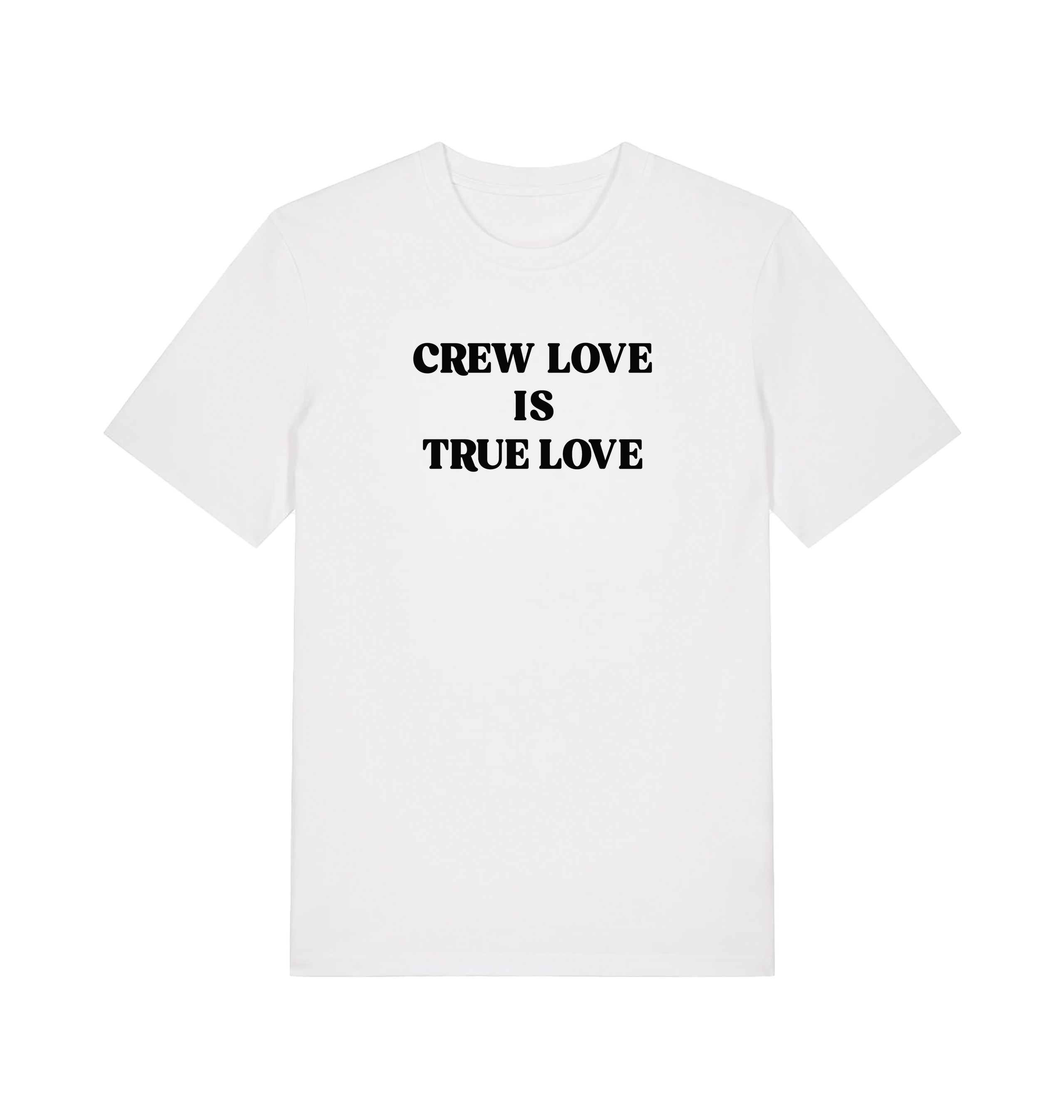 Paul Van Dyk Crew Love is True Love slogan unisex light t shirt-Paul Van Dyk-Essential Republik
