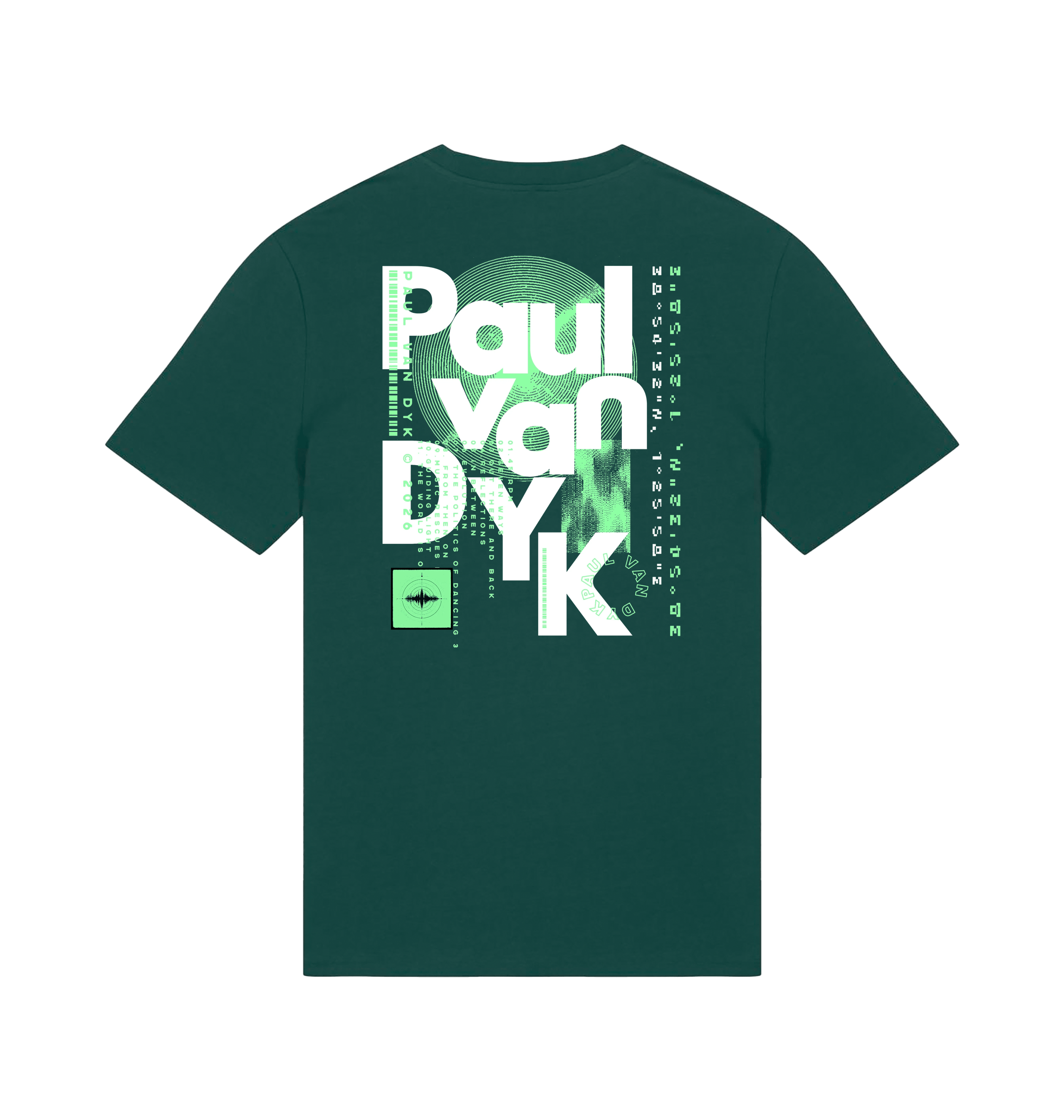 Paul Van Dyk mixed text unisex dark t shirt-Essential Republik-Essential Republik