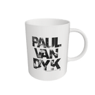 Paul Van Dyk logo white mug-Paul Van Dyk-Essential Republik