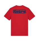 Red Printed T-shirt Back