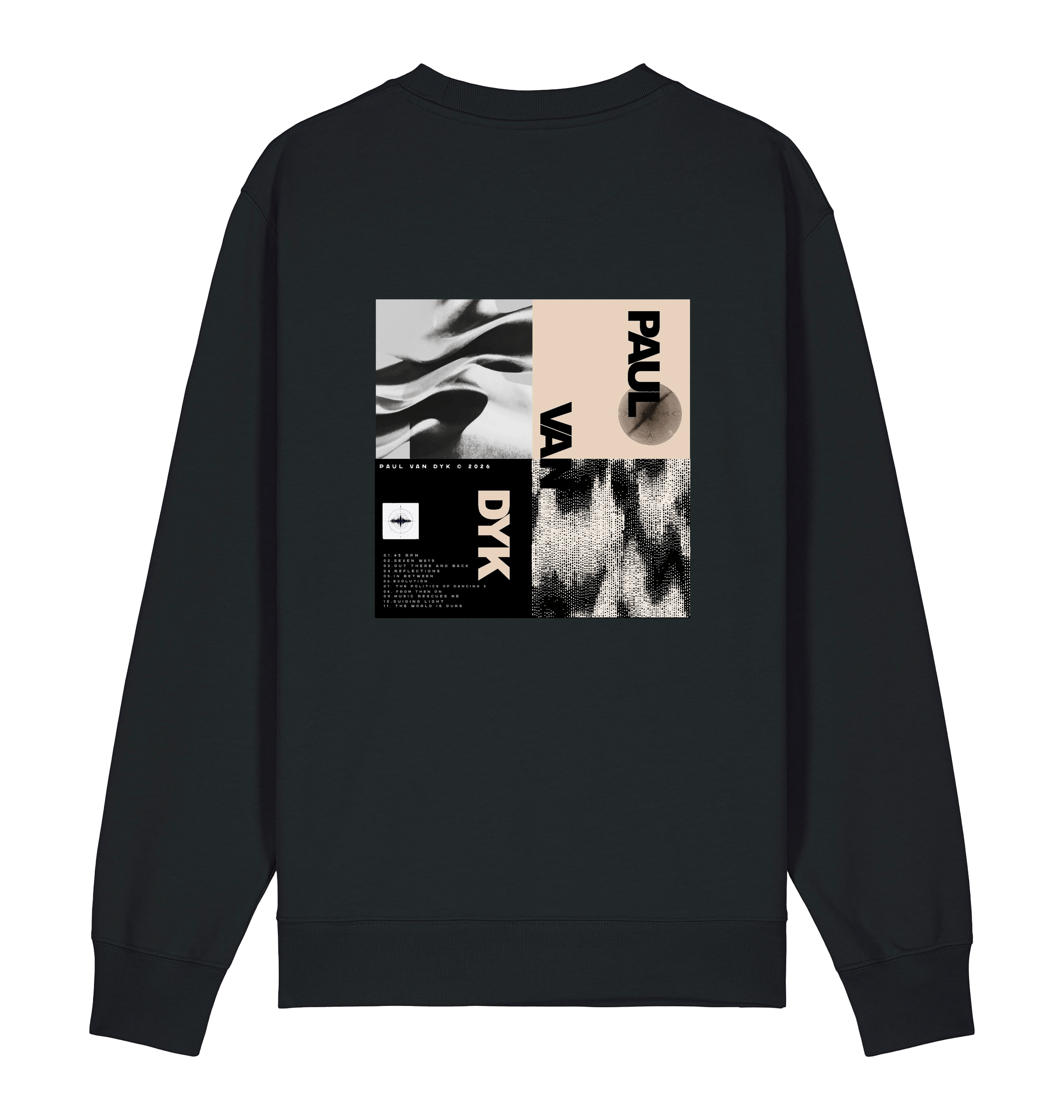 Paul Van Dyk photo block unisex sweatshirt-Essential Republik-Essential Republik