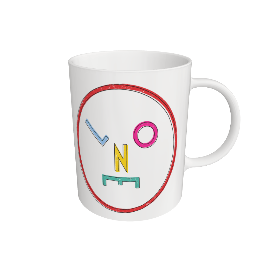 LNOE Colours red white mug-LNOE-Essential Republik