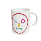 LNOE Colours red white mug-LNOE-Essential Republik