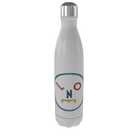 LNOE Colours blue logo water bottle in white-LNOE-Essential Republik