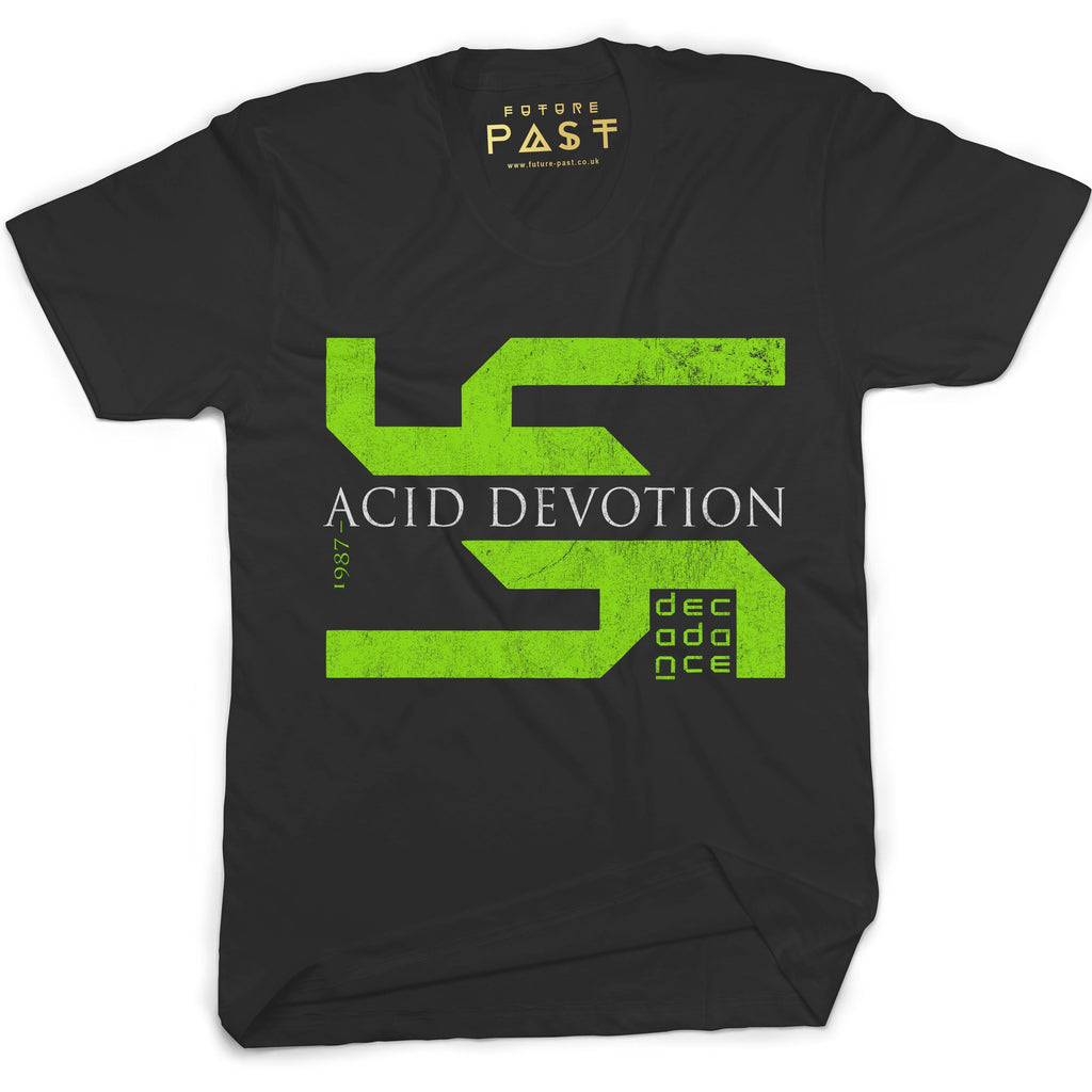 Acid Devotion T-Shirt / Black-Future Past-Essential Republik