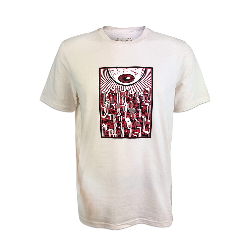 Acid City Dave Little T-Shirt / Cream-Future Past-Essential Republik