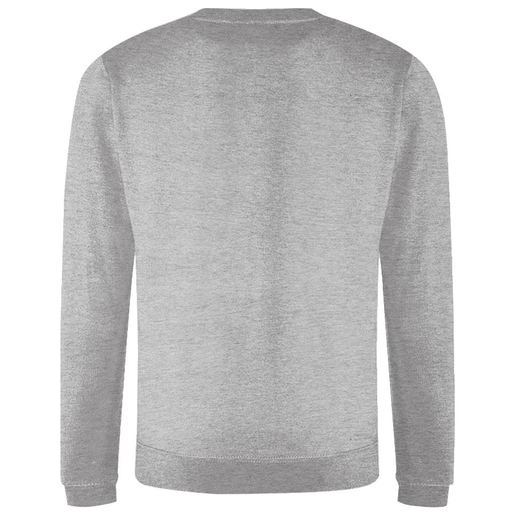 Do Not Sleep Embroidered White Tape Logo Men's Sweatshirt-Do Not Sleep-Essential Republik