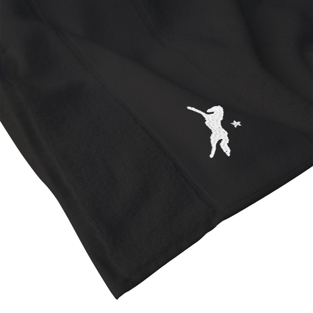 Jockey Club White Embroidered Logo Cotton Bath Towel-Jockey Club-Essential Republik