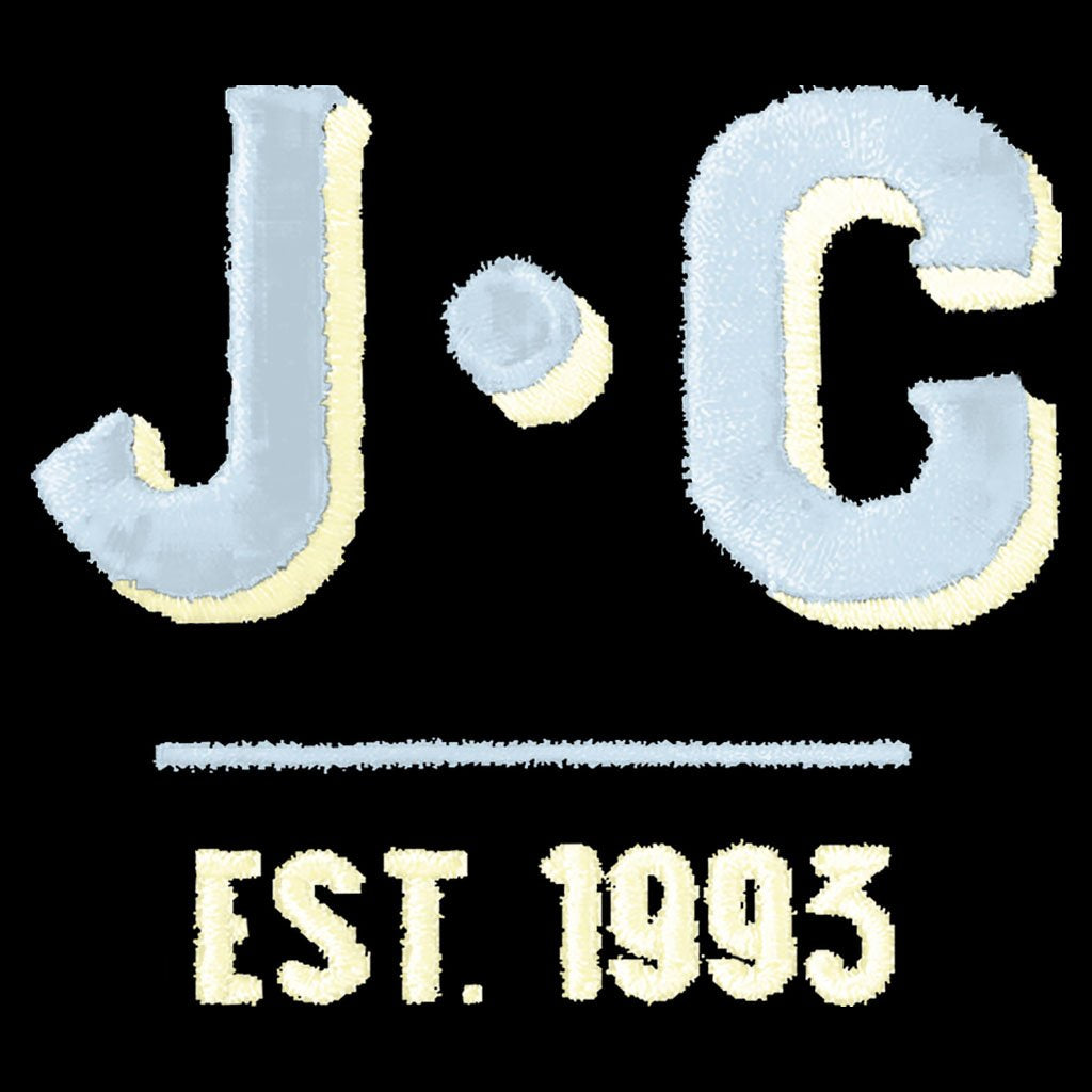 Jockey Club EST 1993 Turquoise And Yellow Embroidered Text Men's Polo T-Shirt-Jockey Club-Essential Republik