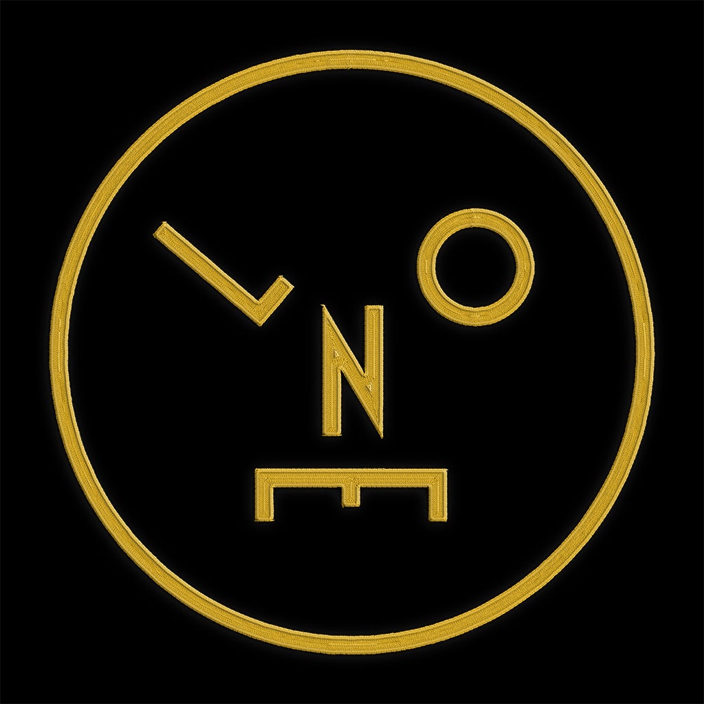 LNOE Circle Logo Yellow Embroidered Snood-LNOE-Essential Republik