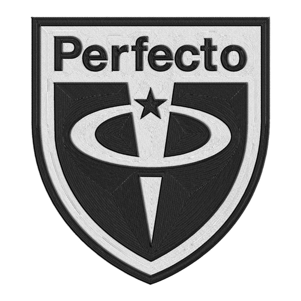 Paul Oakenfold Perfecto Records Black Embroidered Logo Trucker Cap-Paul Oakenfold-Essential Republik