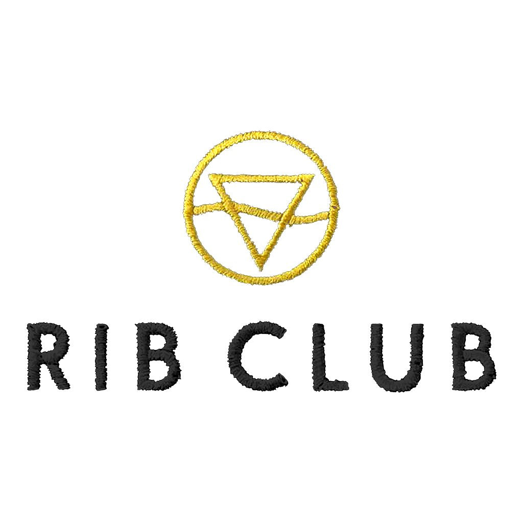 Rib Club Yellow And Black Embroidered Logo Men's Polo T-Shirt-Rib Club-Essential Republik
