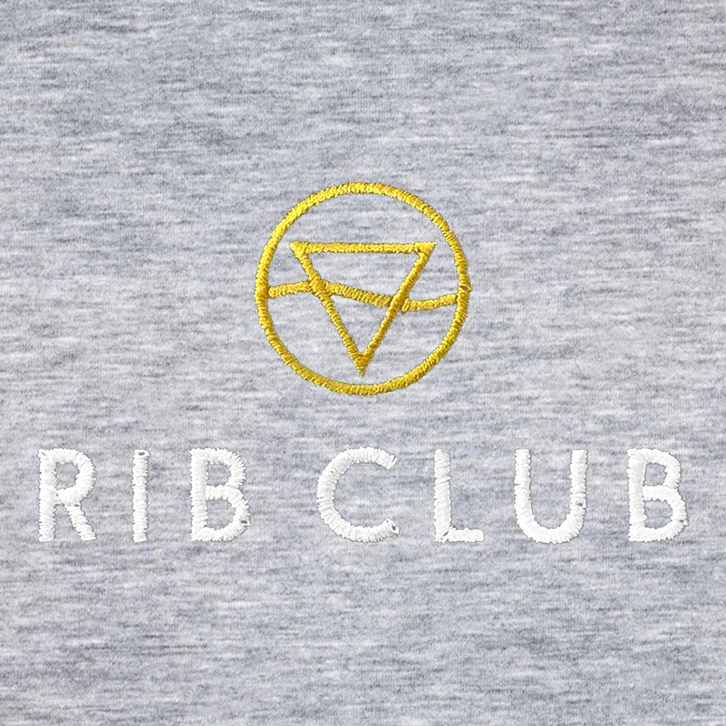 Rib Club Yellow And White Embroidered Logo Men's Polo T-Shirt-Rib Club-Essential Republik