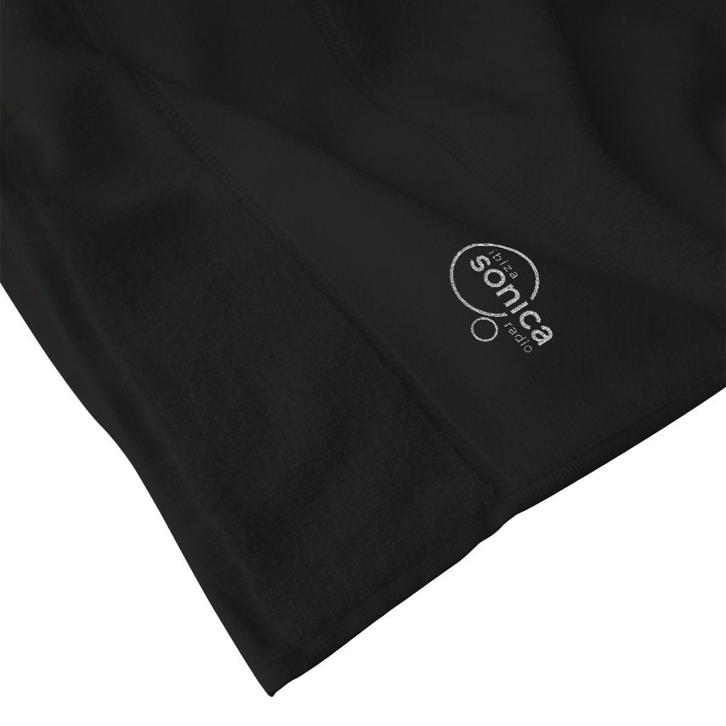 Sonica White Embroidered Logo Cotton Bath Towel-Sonica-Essential Republik