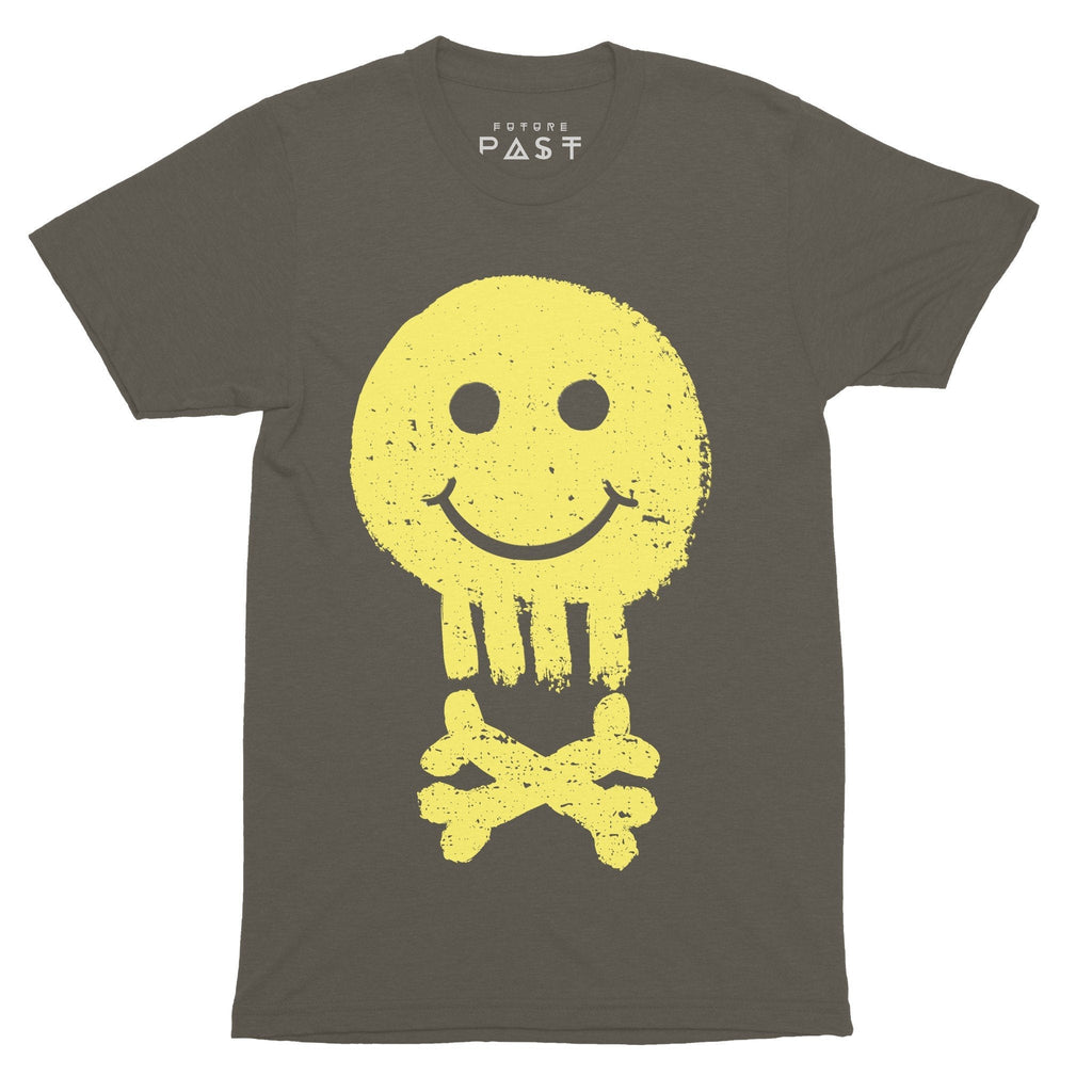 Acid House Pirate T-Shirt / Khaki-Future Past-Essential Republik