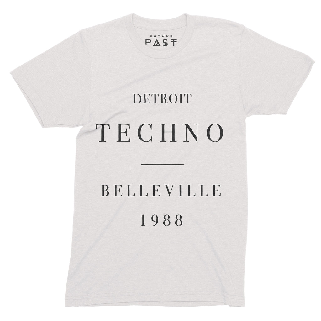 Detroit Techno Substance T-Shirt / White-Future Past-Essential Republik