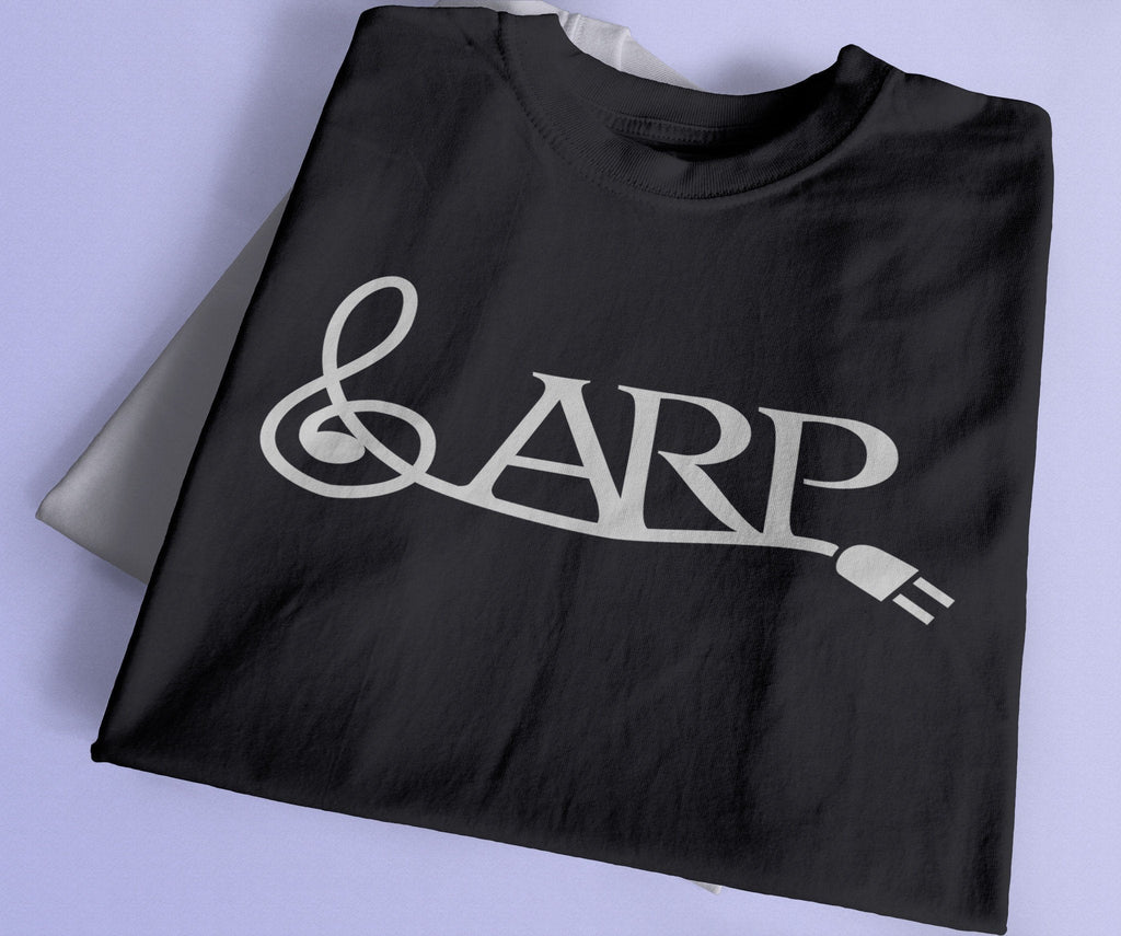 Inspired by ARP T-Shirt / Black-Future Past-Essential Republik