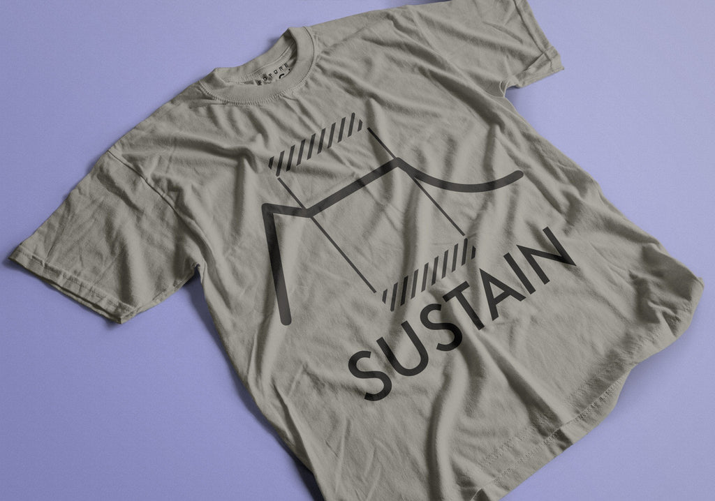 Sustain Envelope Analog T-Shirt / Grey-Future Past-Essential Republik