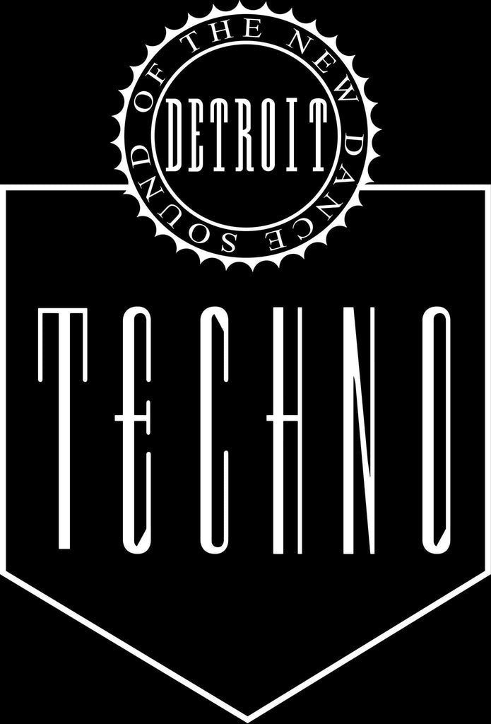 Techno! The New Dance Sound Of Detroit T-Shirt / Black-Future Past-Essential Republik