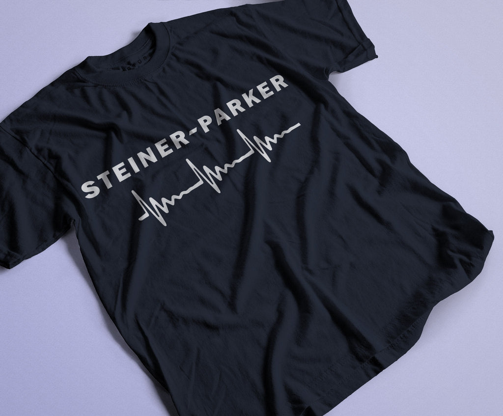Tribute To Steiner Parker T-Shirt / Navy-Future Past-Essential Republik